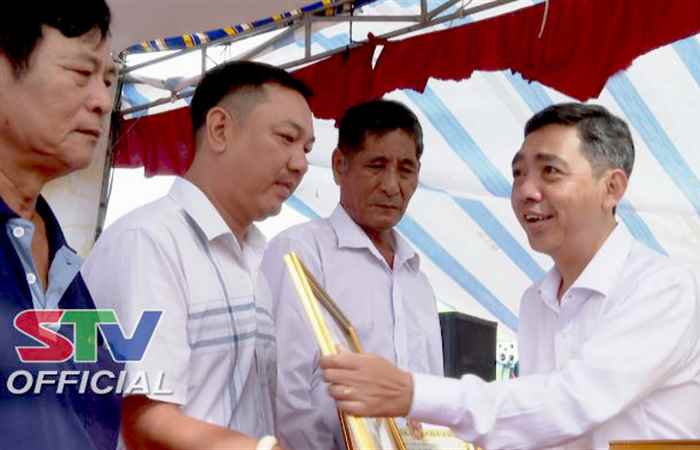 Ngày hội Đại đoàn kết tại khu dân cư ấp Thọ Hòa Đông A, xã Phú Tâm
